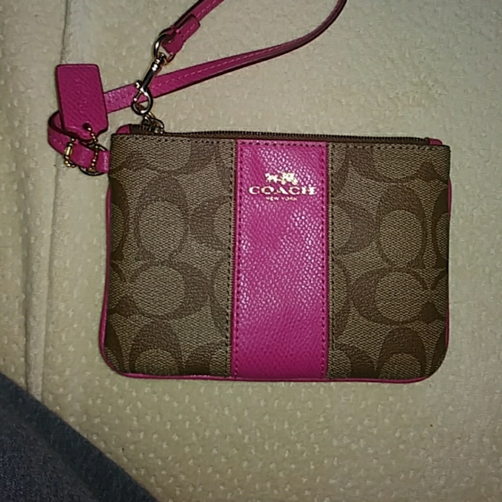 Coach wristlet